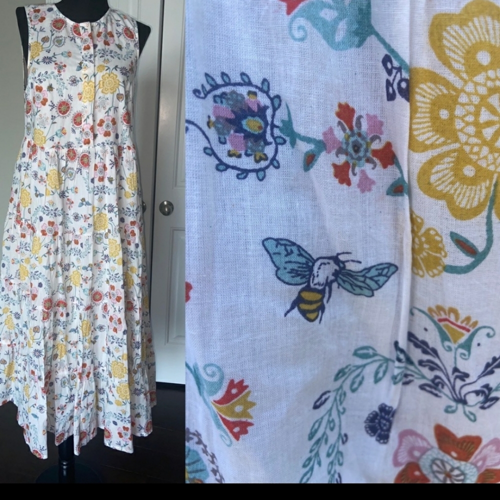ISO Ro's Garden midi or maxi dress with bee + floral pattern - Picture 3 of 3